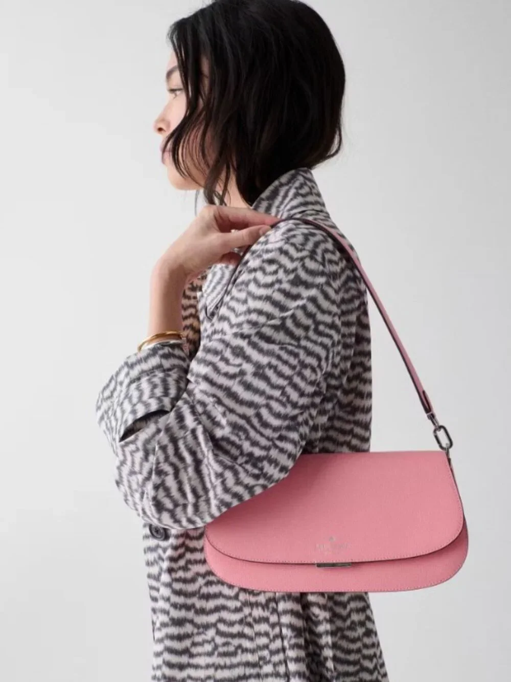NWT Kate Spade Leather Shoulder Bag (Free Shipping) - Picture 3 of 4